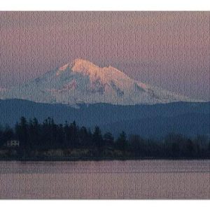 Sunset On Mt. Baker Jigsaw Puzzle Set