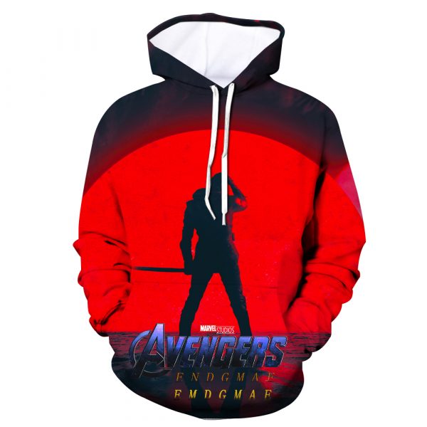 Superhero Hawkeyes Avengers Endgame 3D Printed Hoodie/Zipper Hoodie