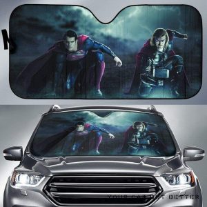 Superman Thor Car Auto Sun Shade