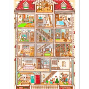 Sweet Home Jigsaw Puzzle Set