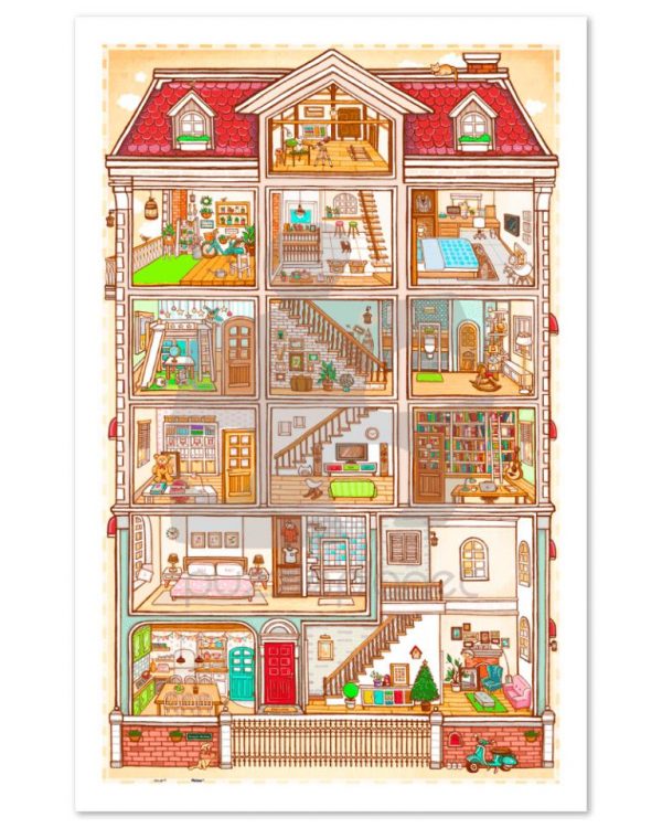 Sweet Home Jigsaw Puzzle Set