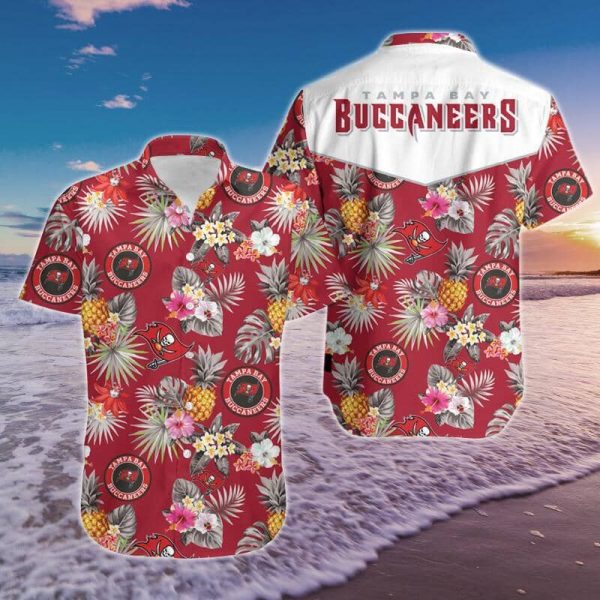 Tampa Bay Buccaneers Hawaiian Shirt Summer Button Up