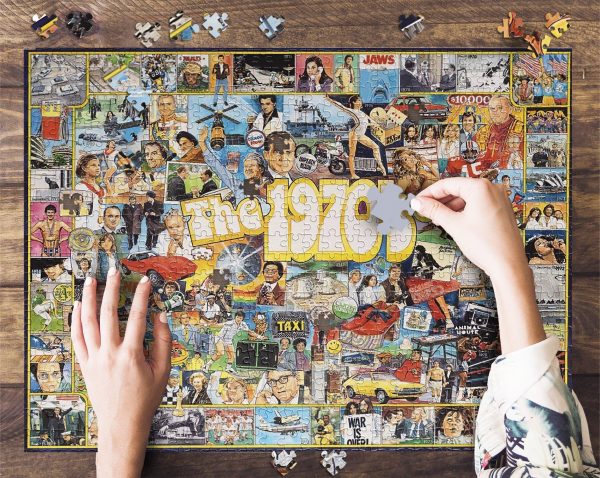 The 1970S Premium Wooden Jigsaw Puzzle Set