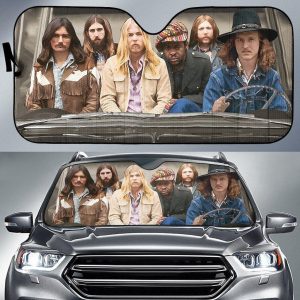 The Allman Brothers Band Car Auto Sun Shade