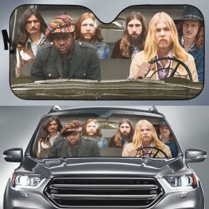 The Allman Brothers Car Auto Sun Shade