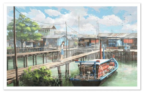 The Fishing Boat Jigsaw Puzzle Set