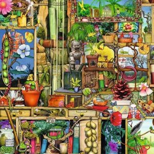 The Gardeners Cupboard Jigsaw Puzzle Set