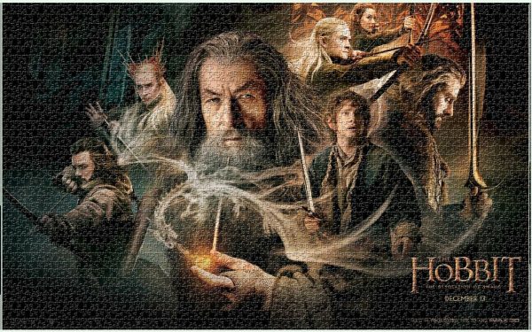 The Hobbit Jigsaw Puzzle Set