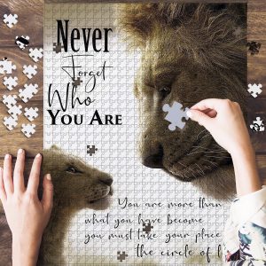 The Lion King Never Forget Who You Are Jigsaw Puzzle Set