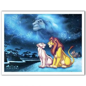 The Lion King Starry Night Jigsaw Puzzle Set