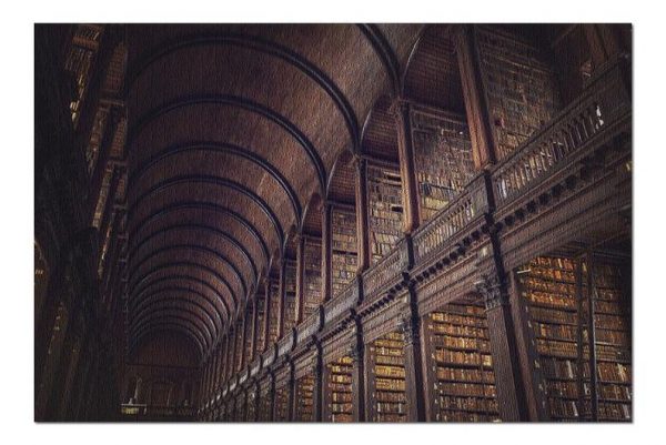 The Long Room In The Library Jigsaw Puzzle Set