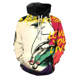 The Rolling Stones 3D Printed Hoodie/Zipper Hoodie