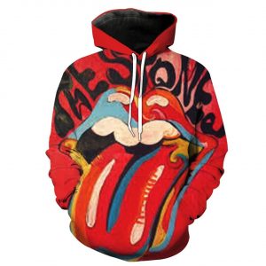 The Rolling Stones 3D Printed Hoodie/Zipper Hoodie