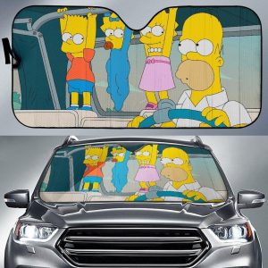 The Simpson Car Auto Sun Shade