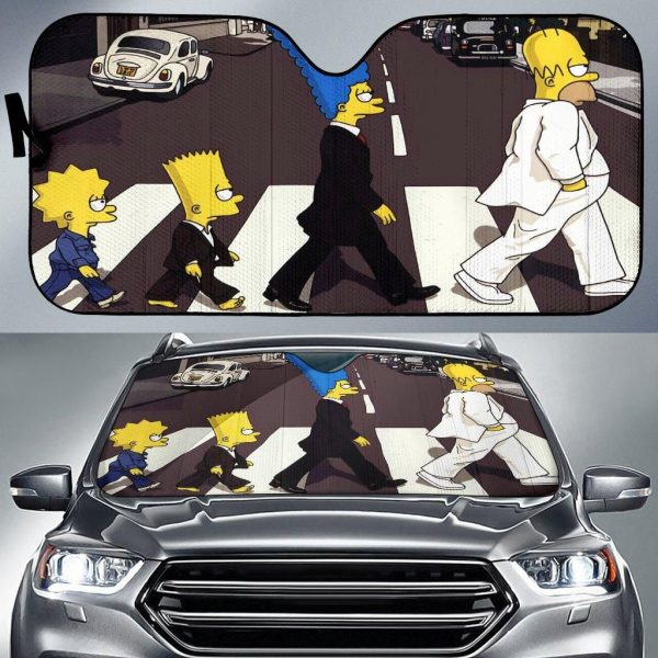 The Simpson Walking Car Auto Sun Shade