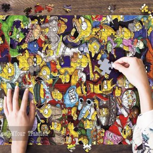 The Simpsons Jigsaw Puzzle Set