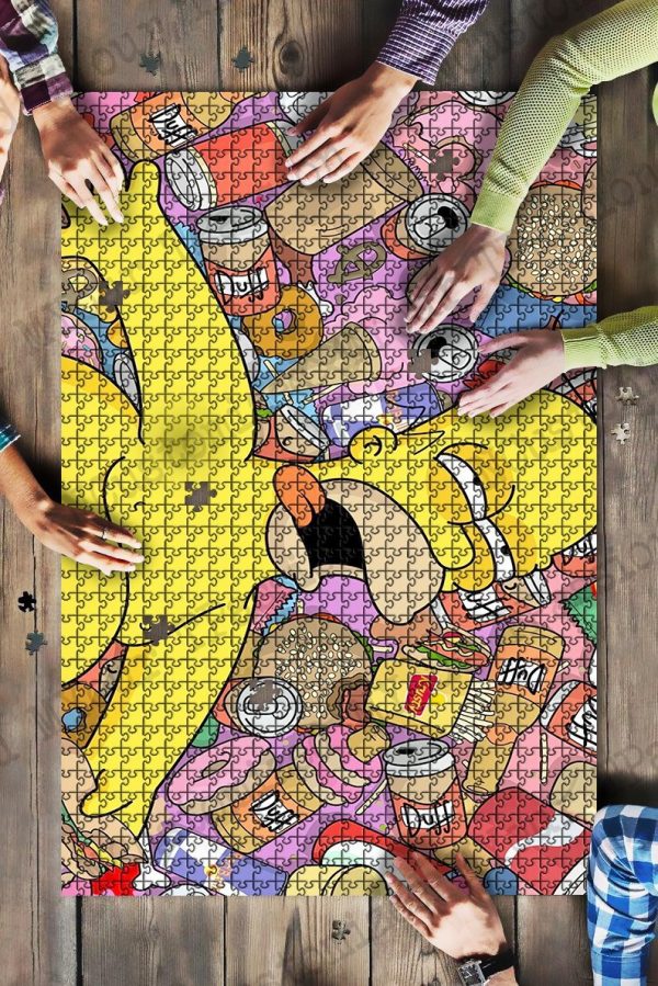 The Simpsons Jigsaw Puzzle Set