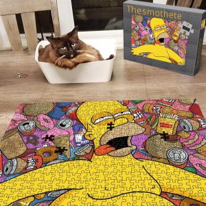 The Simpsons Jigsaw Puzzle Set