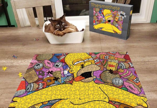 The Simpsons Jigsaw Puzzle Set