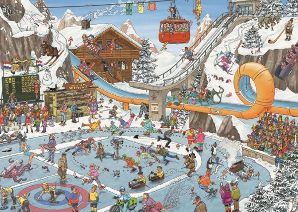 The Winter Games Jigsaw Puzzle Set