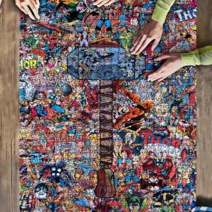 Thor Marvel Jigsaw Puzzle Set