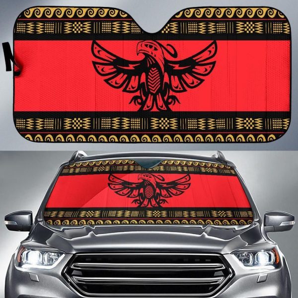 Thunderbird Native American Design Car Auto Sun Shade