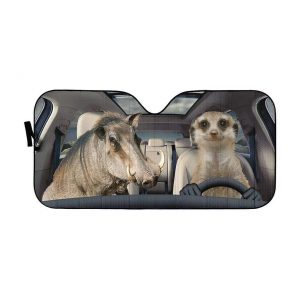 Timon And Pumbaa Lion King Car Auto Sun Shade