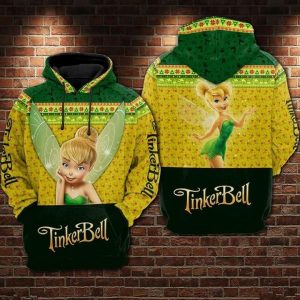 Tinker Bell 3D Printed Hoodie/Zipper Hoodie