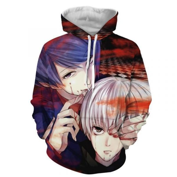 Tokyo Ghoul 3D Printed Hoodie/Zipper Hoodie