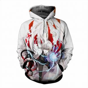 Tokyo Ghoul 3D Printed Hoodie/Zipper Hoodie