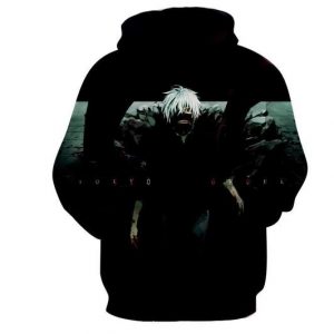 Tokyo Ghoul 3D Printed Hoodie/Zipper Hoodie