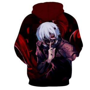 Tokyo Ghoul 3D Printed Hoodie/Zipper Hoodie