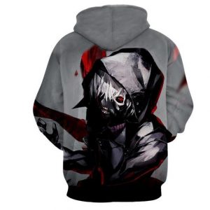 Tokyo Ghoul 3D Printed Hoodie/Zipper Hoodie