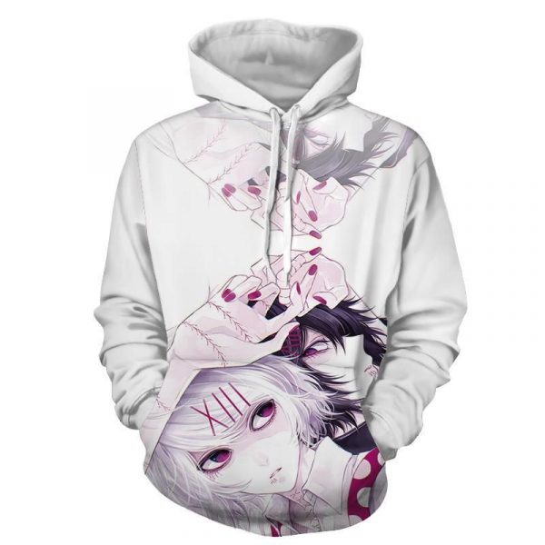 Tokyo Ghoul 3D Printed Hoodie/Zipper Hoodie