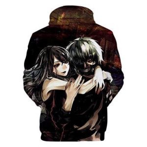 Tokyo Ghoul 3D Printed Hoodie/Zipper Hoodie