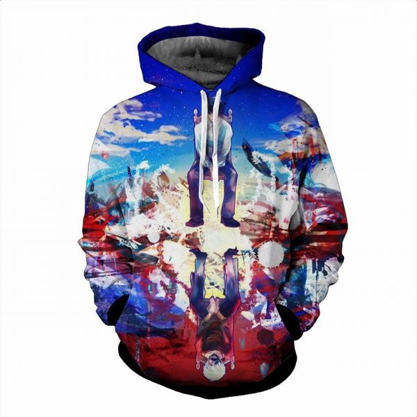 Tokyo Ghoul 3D Printed Hoodie/Zipper Hoodie