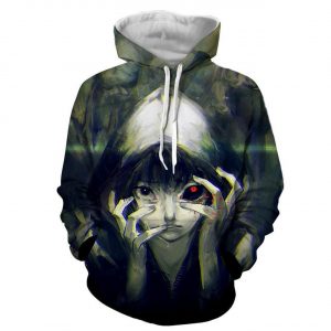 Tokyo Ghoul 3D Printed Hoodie/Zipper Hoodie