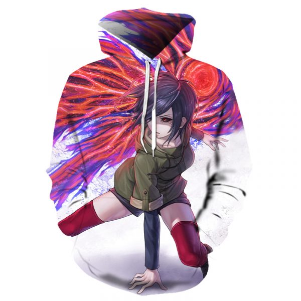 Tokyo Ghoul 3D Printed Hoodie/Zipper Hoodie