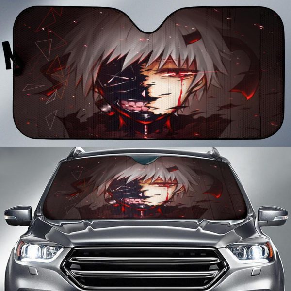 Tokyo Ghouls Car Auto Sun Shade