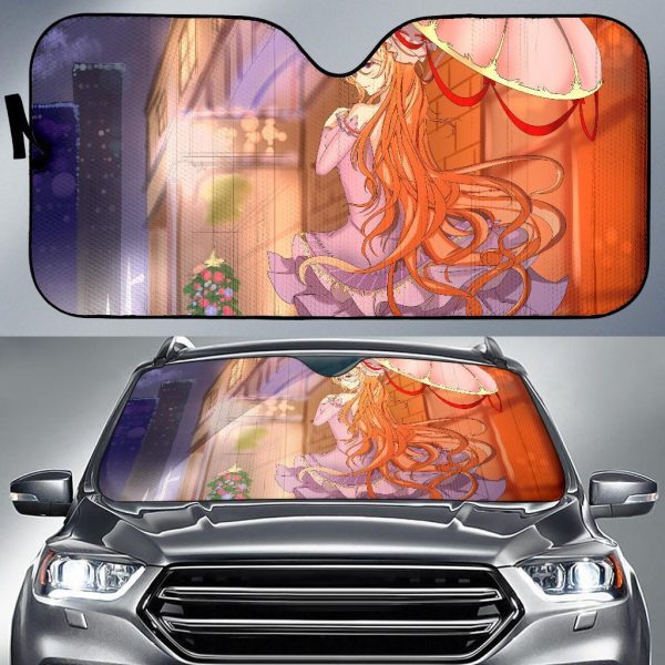 Touhou Anime Girls Anime Car Auto Sun Shade