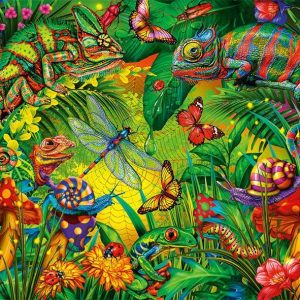 Tropical Forest Jigsaw Puzzle Set