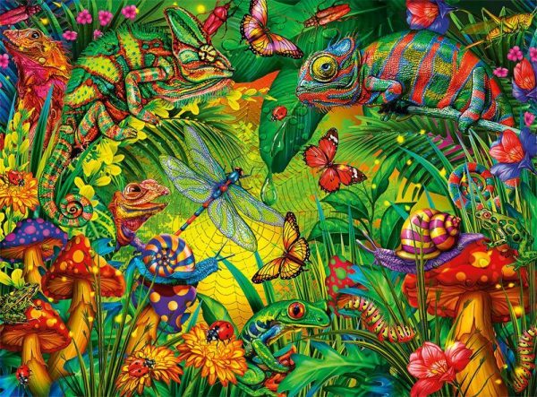 Tropical Forest Jigsaw Puzzle Set