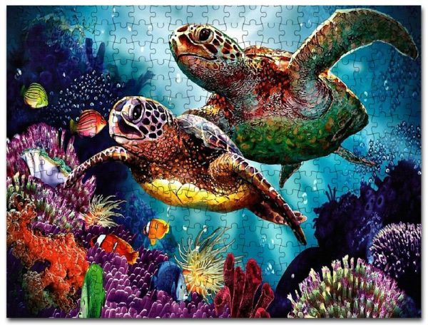 Turtle Jigsaw Puzzle Set