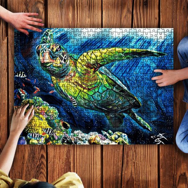 Turtle Love Jigsaw Puzzle Set