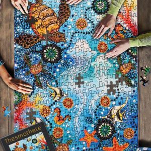 Undersea, Sea Turtle ? Jigsaw Puzzle Set