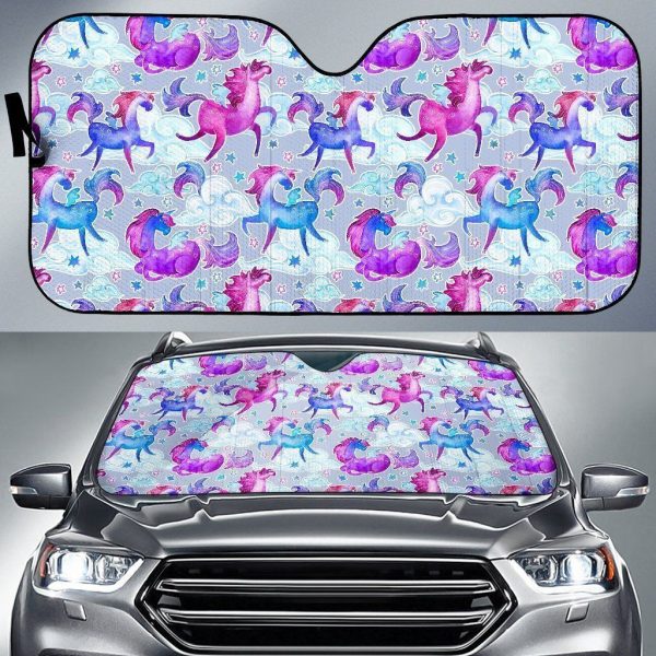 Unicorn Paradise Car Auto Sun Shade