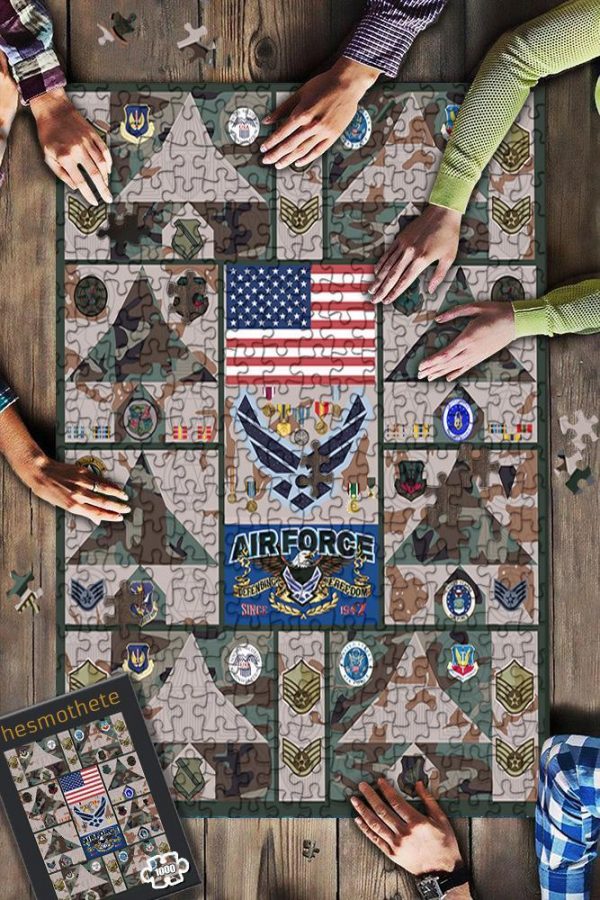 United States Air Force Jigsaw Puzzle Set