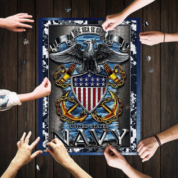 United States Navy Jigsaw Puzzle Set