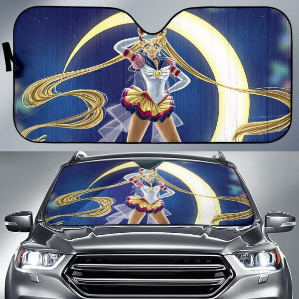 Usagi Tsukinos Sailor Moon Manga Car Auto Sun Shade