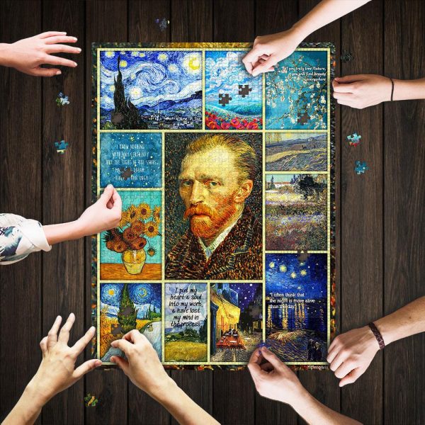 Van Gogh Collection Jigsaw Puzzle Set